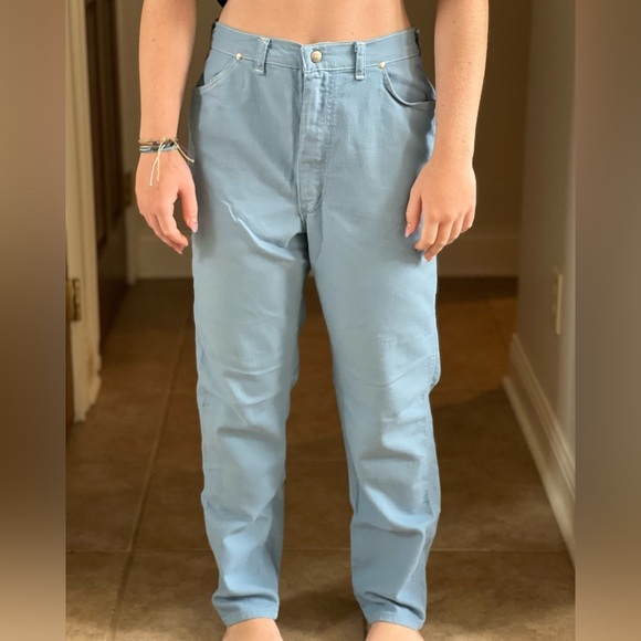 Vintage 60’s Wrangler Women’s Jeans Made in the USA size 15/16  Small/medium - Picture 2 of 15